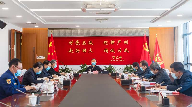 插逼视频网址黄明在应急管理部党委会上强调 着力加强党委班子自...